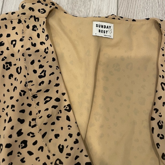 Sunday Best Aritzia Wrap Dress - Picture 7 of 11